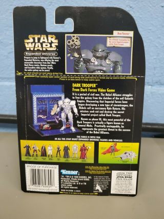 Star War 1998 - Dark Trooper Figure - Expanded Universe - 3D play Scene - SAFV01 2
