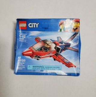 Lego City 60177 Airshow Jet Set 87pcs,  Exterior Packaging