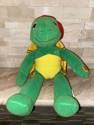Kidpower Nelvana Talking Franklin 14” Plush Turtle Stuffed Toy Great