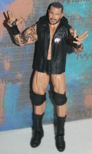 Wwe Randy Orton Action Figure Mattel Elite Series 67 Wrestling W/ Hoodie