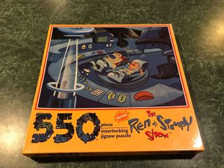 Vintage 1992 The Ren & Stimpy Show 550 Piece Jigsaw Puzzle -