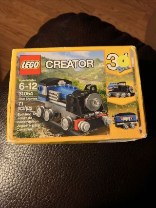 Lego Creator 3 In 1 Blue Express Train 31054 - Box