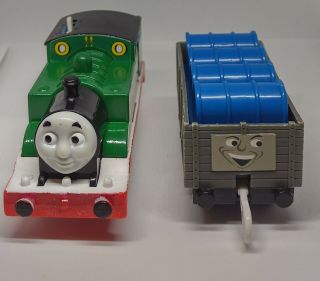 Guc Thomas And Friends Trackmaster Lbsc 70 Thomas And Troublesome Truck W/ Load