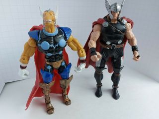 Marvel Legends Thor & Beta Ray Bill 2006 Figures Toy Biz 7 " Tall High - Detailed