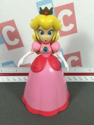 Jakks Mario 4 " Inch World Of Nintendo Series Princess Peach Figure