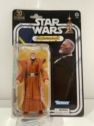 Ben (obi - Wan) Kenobi Star Wars The Black Series Lucasfilm 50th Amazon Exclusive