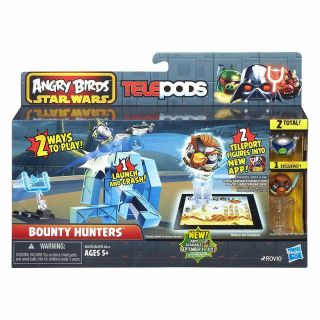 Angry Birds Star Wars Telepods Bounty Hunters Playset