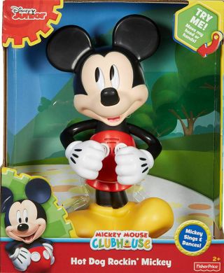 Fisher Price Disney Junior Mickey Mouse Clubhouse Hot Dog Rockin Roadster Racers