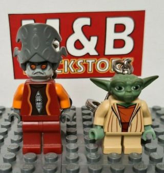 Lego Star Wars Minifigur Schlüsselanhänger Nute Gunray Und Yoda 2er Pack 24