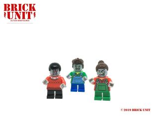 Custom Lego® Zombie Horde Minifigure Set