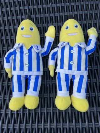 Retro Vintage Bananas In Pyjamas B1 And B2 Talking Soft Toy Plush Tv Character