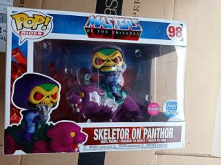 Funko Pop Ride Master Of The Universe Skeletor On Panthor Flocked Funko Shop 2
