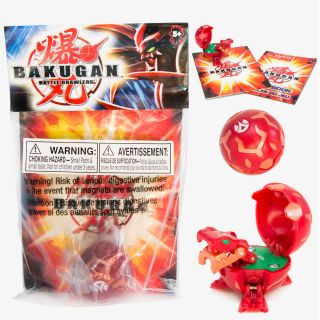 Bakugan B1 Red Pyrus Juggernoid | / Nip | 2007 Spin Master | S&h