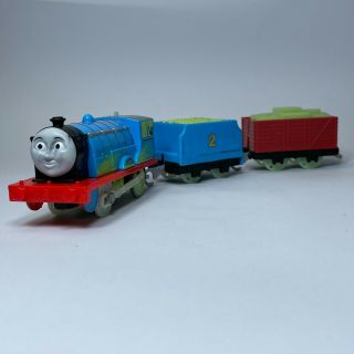 Thomas & Friends Trackmaster Edward Glow In The Dark With Cargo