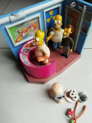 The Simpsons Nuclear Power Plant Homer Figure Set With Uk Postage