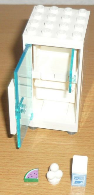 Lego Friends / City - Möbel - 1 Kühlschrank Mit Eisfach