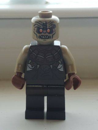 Lego Lord Of The Rings Hobbit Mordor Orc (bald) Minifigure