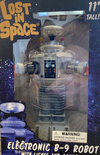Diamond Select Lost In Space Electronic Lights & Sounds B - 9 Robot 11 Needs Batte