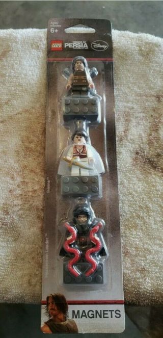 Lego Disney Prince Of Persia The Sands Of Time Minifigure Magnet Set