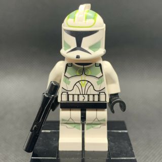 Lego Star Wars Clone Trooper Sand Green Minifigure From Set 7913,  Sw0298