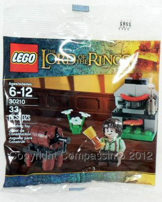 Lego Lord Of The Rings Lotr The Hobbit Frodo Cooking Corner 30210