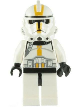 Lego Ep.  3 Clone Trooper - Star Wars Minifigure From 7655 - Sw0128