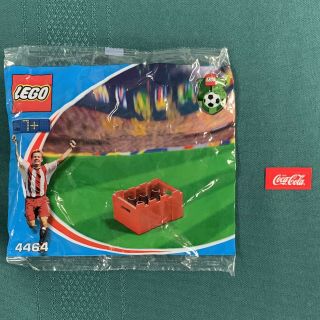 Lego 4464 Bottle Case,  Sticker,  Coca Cola Japan World Cup (soccer Football)