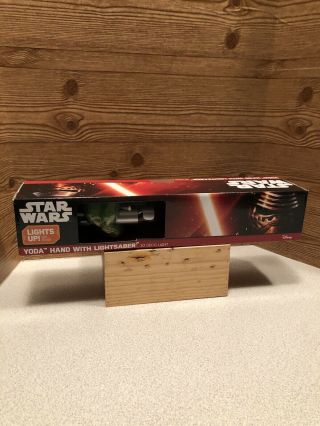Disney Star Wars Yoda Hand Light Saber 3d Deco Light Fast