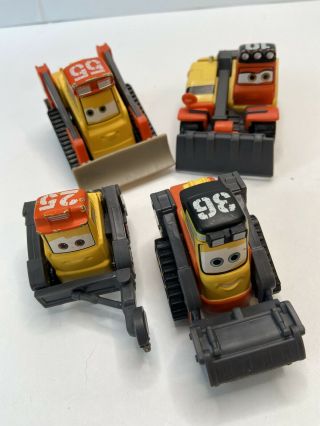 (4) Disney Planes Cars Fire & Rescue Blackout Cutter,  Avalanche,  Pinecone,  Drip