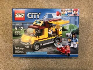 Lego City 60150 Pizza Van - But In