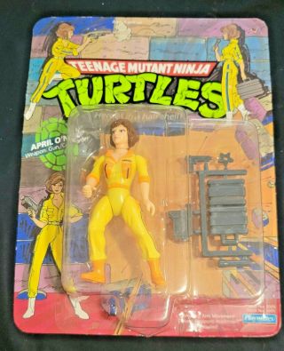 Vintage 1988 Playmates Tmnt Ninja Turtles April O 