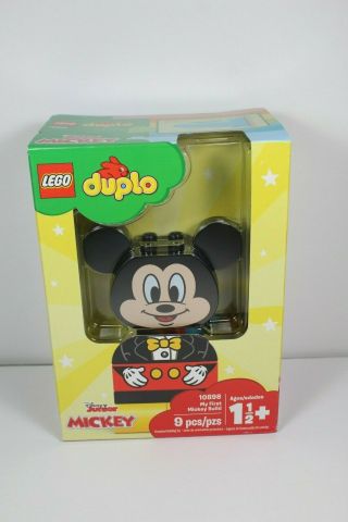 Lego Duplo 10898 Disney Junior My First Mickey Build Preschool Toddler Toy