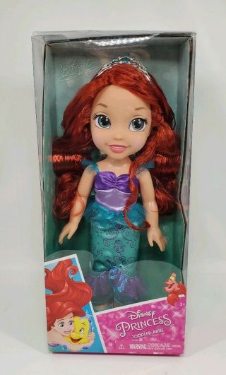 Disney Princess Toddler Doll Little Mermaid Ariel 14 "