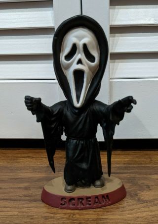 1999 Horror Headliners Xl Scream Movie Ghost Face Figure - Spencer’s Gifts