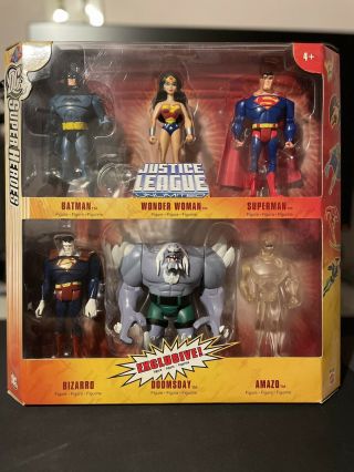 Batman Superman Bizarro Doomsday Heroes Justice League Figures S24