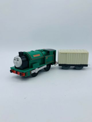 Motorized Peter Sam W/ Boxcar For Thomas And Friends Trackmaster
