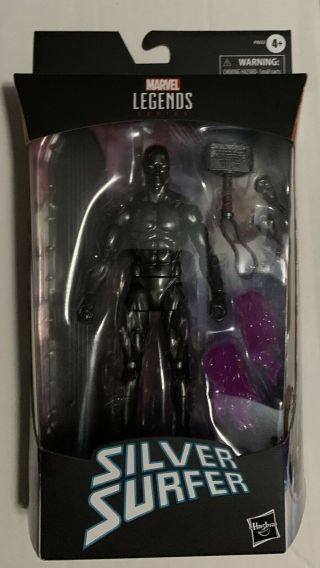 Marvel Legends Series Silver Surfer With Mjolnir Walgreens Exclusive In Hand
