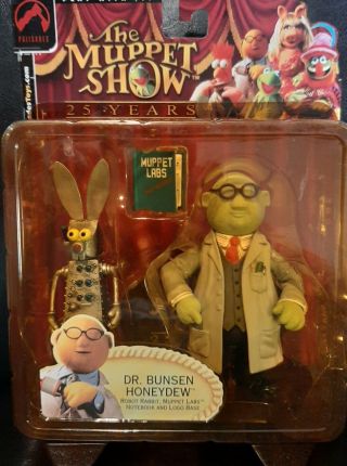 The Muppet Show 25 Years Dr.  Bunsen Honeydew Figure Palisades Toys
