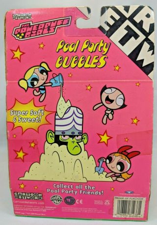 Cartoon Network Powerpuff Girls Pool Party Bubbles 2000 Trendmasters - NRFB 3