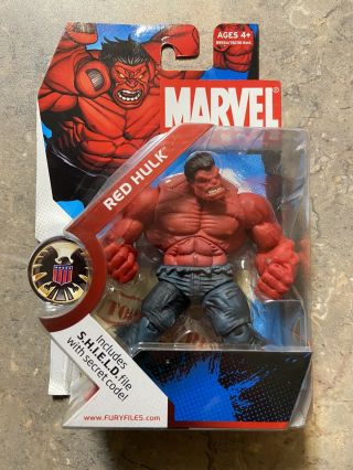 Red Hulk 028 Marvel Universe Action Figure 3.  75 Inch 2008