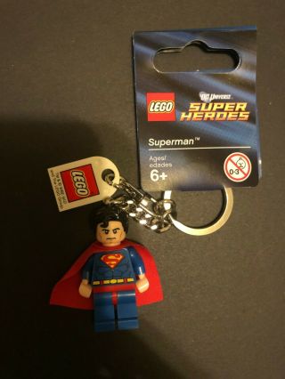 Lego Dc Universe Heroes Keychain 853430 Superman