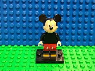 Lego Disney Series 1 Mickey Mouse Minifigure Complete W Base 71012 Cmf