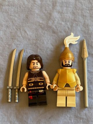 Lego Prince Of Persia Asoka,  Dastan Minifigures W Weapons Pop002 Pop017
