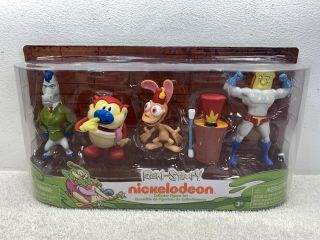 Ren And Stimpy Collector Figure Set Of 5 Nickelodeon 2017 By Just Play