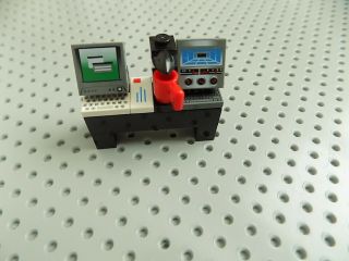 Lego Minifigure Accessory Desk W Computer Radar Key Boards Coffer Maker And Mail
