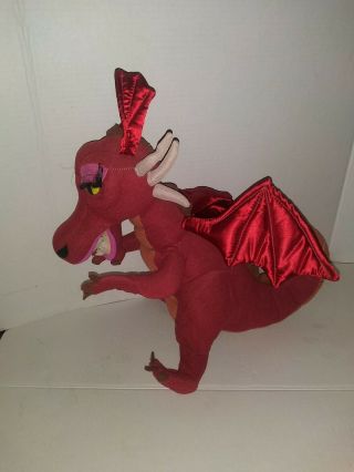 Dreamworks Shrek The Third 10 " Dragon Plush By Nanco From 2004 Rare Htf