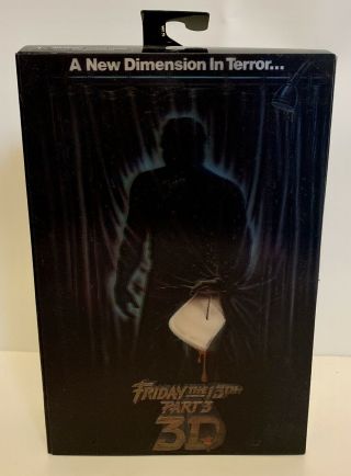 Neca Deluxe Ultimate 7” Action Figure: Jason Vorhees: Friday The 13th Part 3 3d