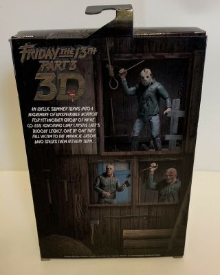 NECA Deluxe Ultimate 7” Action Figure: Jason Vorhees: Friday The 13th Part 3 3D 3