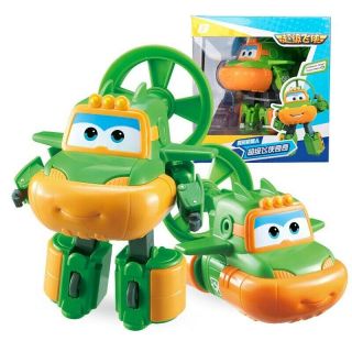 Animation Wings Swampy Transforming Plane Toy Robot Character Kids Gift