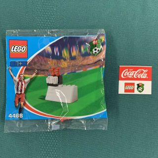 Lego 4468 Sign Stand,  Sticker,  Coca Cola Japan World Cup (soccer Football)